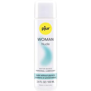 pjur Woman Nude Water-Based Lubricant for Sensitive Skin, 3.4 fl oz