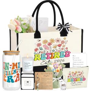 Best Retirement Gifts for Women 2026, Best Retirement Gifts for Women Coworker, Teacher, Happy Retired Ideas Gifts for Grandma Nurses Mom Friends Coworkers Farewell Leaving Going Away Gift