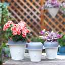X101/102 Cowboy Style Self Watering Pot/ Hanging Flowerpot, 6 Pots