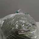 4 Pcs Christmas Greenery Placemats, 15.75Inch Large Spring Summer Round Placemats with Artificial Pine Branches Winter Place Mats Dining Table Mats for Christmas Party Decorations (Dark Green)