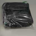 D&D Wanderlust D&D Hanging Travel Toiletry Bag for Men and Women  Cosmetics, Makeup and Toiletries Organizer Kit with 10 Compartments (Black Large)