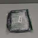 Lermende 2pcs Clear Toiletry Bag TSA Approved Travel Bag,Carry On for Travel,Airport Airline Accessories Compliant Bag,Quart Sized Makeup Cosmetic bag Women Men (Black, 3 Pack)