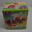 JOYIN Learning Toys Play Food Set for Toddlers, Cutting Food for Preschool Activities, Play Kitchen Accessories, Educational Toys, Color Sorting Set for Boys & Girls, Gifts for Christmas