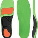 Plantar Fasciitis Relief Shoe Insoles, Arch Support Insoles, Running Athletic Gel Shoe Inserts Orthotic for Flat Feet Women Men Work Boots Shoes (XL | Men 12.5-14/WOMEN 13.5-15)