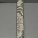 Forest Vintage Peel and Stick Wallpaper for Bathroom Waterproof 393inL17.3inW Boho Contact Paper for Cabinets/Drawers Tree Self Adhesive Removable Wallpaper for Bedroom Retro Farmhouse Vinyl (Beige/Cream/Black)