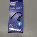 Philips USB C to DisplayPort Adapter, [8K UHD @ 60Hz 4K HD @ 144Hz] Type C USB C Adapter 32.4 Gbps Data Transfer Speed for MacBook Pro MacBook Air, iPad Pro, XPS 15/13, Spectre, Surface, SWL9753S/37