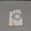 DEERLAMN Case for iPhone 16 with Slide Camera Cover+Screen Protector (2 Packs), Rotated Ring Kickstand Military Grade Shockproof Protective Cover