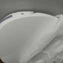 Smart Heated Toilet Seat for Elongated V-Shaped Toilets Bidet Warm Water Wash, Self-Cleaning Nozzle, Warm Air Dryer, Deodorizer, Soft-Close Lid, LED Night Light & Remote Control, Easy Install