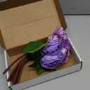 Felice Arts 12" Purple Hydrangea Silk Flowers Bouquet, Peonies Artificial Flowers for Wedding Bridal Bouquets Home Table Centerpieces Baby Shower Floral Decor (7 Heads Tea Rose & Hydrangea)