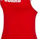 BLARIX Guard Adjustable Swimsuit 1 Piece (30, Red)