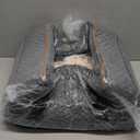 Memory Foam Booster Dog Car Seat with Washable Removable Cover, Elevated Pet Car Seat, Anti-Slip Sturdy Booster Seats for Small Dogs 35lbs, Seat Belt, Storage Pocket, Dog Blankets