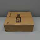 BURVAGY 200Pcs Small Kraft Paper Gift Bags with Handles 5.25x3.25x8.25 Inches Bulk Grocery Retail Party Favor Shopping Bags (Brown)