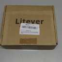 Litever Under Cabinet Light, 6 PCS 20 Inches Flexible LED Strips with Power Adapter, 24W,1800 Lumen, Daylight 5000K. Suitable for Kitchen Cabinets, Counters, Under Shelf, Closets (6-Strip-5000K)