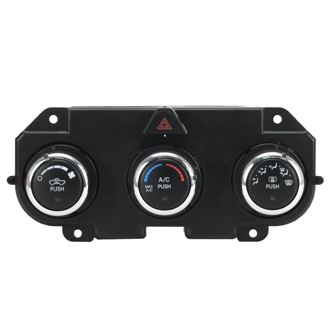 AC Heater Climate Control Unit Heat Defrost Compatible with RAM 1500 2500 3500 2013-2018 HVAC Climate Control Replace 68268189AA 68105021AC 68105021AD 68105021AE 68105021AF 68226600AA
