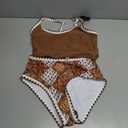 ZAFUL Tankini Swimsuit Tummy Control Bathing Suits Two Piece Swim Top with High Waisted Bottom, Small