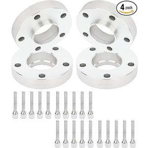 4Pcs 30mm Thick 5x120mm 12x1.5 Studs Wheel Spacers 5 Lug fit for E28, E34 525i, 528e, 530i, 535i, 535is, 540i