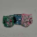 Paw Legend Washable Reusable Female Dog Period Diapers for Heat Doggie Puppy Diapers for Female Dogs (3 Pack, X-Small) (X-Small (8"-11.5" Waist))
