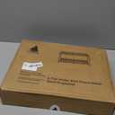 FlagShip 2 Tier Under Sink Organizers and Storage Rack Expandable Cabinet Shelf for Kitchen Bathroom Silver (17-25 inches)