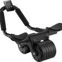 Uota Elbow Support Automatic Rebound Abdominal WheelAb Roller for Abdominal Exercise MachineAbs Workout EquipmentDolly Core Strengthening Trainer Fitness Belly Training (Black)