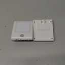 MAZ-TEK Plug in Motion Sensor Lights with Adjustable Brightness,Warm White Motion Activated Led Night Light for Hallway, Stair, Corridor, Kitchen, Living Room, Garage, Basement, Utility Room,2 Pack