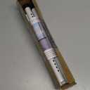 BeBecome Sliding Door Security Bar17-50 inch Adjustable Patio Door Security bar with Rubber Tips Apartment Bedroom Bottom of Door Heavy Duty Interior White