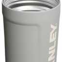 STANLEY Vitalize Shaker Bottle 20 oz | Leakproof Insulated Stainless Steel Shaker Cup | Base Storage and Twist On Fast Flow Lid | Protein Shakes and Pre Workout Powder | BPA-Free | Sage Grey
