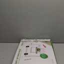 ropoda Mini Basketball Hoop - Glow in The Dark, Over The Door Basketball Hoop Indoor, Indoor Basketball Hoop Backboards for Teens and Adults, Mini Hoop for Kids with 4 Balls and Pump (Green)