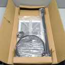 Sign Stands for Display, 8.5 x 11 InchesAdjustable Sign Holder Stand, Floor Sign Standing Display Snap Open Sign Frame for Vertical & Horizontal View Displayed Poster Holder (1 Pack Square)