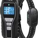 Dog Training Collar with Remote, Waterproof IPX7 E Collar for Dogs, Beep and Vibration Modes, Safe and Humane Training, 2000FT Range, Rechargeable, Fits Small Medium Large Dogs 15–120 lbs