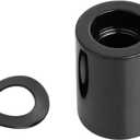 Metal Black Heel Shifter Eliminator Shaft Spacer Cycle Parts Fit for Harley Touring Road King Electra Road Street Tour Glide 1980-2023