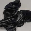 Bar Stools Cover Waterproof PU Counter Height Barstool Covers with Back Modern Round Counter Stools Slipcovers Kitchen Height Chairs Cover for Bar Pub Cafe 2 Pack Black