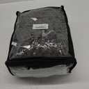 ULTICOR Extra Wide 75" - 100", Reclining 2 Seater Sofa, Extra Wide Reclining Love Seat Slipcover, 6-Piece Jacquared Fabric, Reclining Sofa Covers, Thick, Soft, Washable (Black)(Style 1)