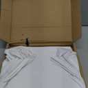 Amazon Basics Lightweight Breathable Wrinkle-Free Brushed Microfiber 3-Piece Bed Sheet Set with 14-Inch Deep Pockets, Twin, Bright White, Solid