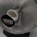 Handy Heater Heatwave Parabolic Oscillating Space Heater, 1500 Watts