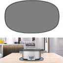 Heat Resistant Mat for 6-8 Quart Slow Cooker, Kitchen Heat Resistant Silicone TrivetOval Thickened Silicone Non Slip Heat Resistant Mat