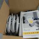 Ensenior 6 Pack 6 Inch LED Recessed Light, Dimmable, 2700K-5000K 5CCT, 1200LM High Brightness, 12W 120V, Damp Rated, ERL-12X-ETL, Ultra-Thin Canless Wafer Ceiling Light - ETL & FCC & IC