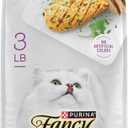 2 x Purina Fancy Feast Dry Cat Food with Savory Farm-Raised Chicken and Turkey - 3 lb. Bag