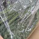 2 Pack 24" Artificial Christmas Topiary Ball Trees with Spike Mixed Real Touch Norfolk Pine & Cypress Tips Fake Ball Shrubs Holiday Planters Outdoor Christmas Tree Urn Fillers Front Porch Indoor Decor