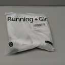 RUNNING GIRL High Impact Sports Bras for Women Large Bust, High Support Running White Sports Bra Sports Bra (3095 White XL)