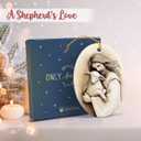 7 x Christian Christmas Ornaments 2026, Religious Gifts Idea for Women Friends Jesus and Lamb Double, Sided Ceramic Christmas Ornaments Holiday Keepsake Christian Gifts for Women Faith Catholic