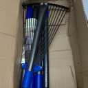 Adjustable Leaf Rake, Heavy Duty Metal Rake for Leaves, Long Handle 30"-75" with Expandable Head 8"-17", Collapsible Small Rakes for Lawns, Gardening, Yard, Camping, Shrub, Grass, Bush, Weed, Debris