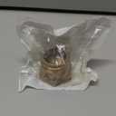 Anderson Metals Brass Threaded Pipe Fitting, Hex Bushing, 1" Male x 3/4" Female