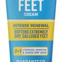 O'Keeffe's for Healthy Feet Intense Renewal Cream with Urea & Alpha Hydroxy Acid - 3 oz Tube (1 Pack) - Chemically Exfoliates and Softens Extremely Callused, Dry Feet