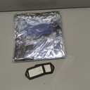 2 Pack 30 Inch Clear PVC Suitcase Luggage Cover Protectors for Wheeled Luggage