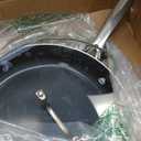 Blue Diamond 5QT Saute Pan with Lid, Non Toxic PFAS-Free Diamond Ceramic Nonstick, Dishwasher & Oven Safe, Metal Utensil Safe, Deep Jumbo Cooker Skillet with Helper Handle, Glass Lid, Blue