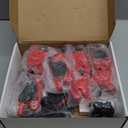 High Performance 8PCS Straight Boot Ignition Coils& Spark Plug SP546 15% More Energy Ford F150 F250 F350 for Ford Lincoln Mercury V8 V10 4.6l 5.4l 6.8l Compatible with DG511 C1541 FD508 (RED)