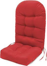 Outdoor Chair Cushion 22 x 17 + 18 x 18 ( Red )