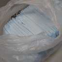 Amazon Basics Leak-Proof Dog and Puppy Potty Training Pee Pads with Quick-Dry 5-Layer Super Absorbent Design, Regular Size 22 x 22 inch, Blue & White, 100 Count