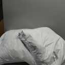 SNUG&COZY Luxury Goose Down Feather Pillow Inserts - 22x22IN, Double Layered Down-Proof Design, Ultra-Soft Cover, High Fill Weight, Pack of 2, White