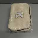 3 x 2025 Graduation Gifts for Her Women Girls,Personalized Belt Bag Waist Packs Trendy Fanny Pack Crossbody Bags,Initial White A,Cream Bag